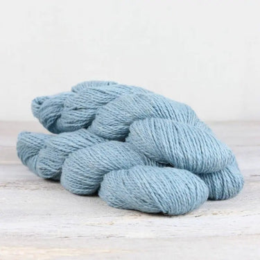 The Fibre Co | Luma | DK Yarn for All-Season Garments, Colour: Chambray, Luma by The Fibre Co blends Merino, cotton, linen & silk. A DK yarn ideal for layering knits—light, warm & breathable for all climates., Knit With Me
