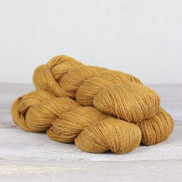 The Fibre Co | Luma | DK Yarn for All-Season Garments, Colour: Marigold, Luma by The Fibre Co blends Merino, cotton, linen & silk. A DK yarn ideal for layering knits—light, warm & breathable for all climates., Knit With Me