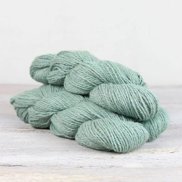 The Fibre Co | Luma | DK Yarn for All-Season Garments, Colour: Sage, Luma by The Fibre Co blends Merino, cotton, linen & silk. A DK yarn ideal for layering knits—light, warm & breathable for all climates., Knit With Me