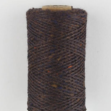 BC Garn | Tussah Tweed | Cruelty-Free Silk Yarn, Colour: 08 Black Brown Mix, Tussah Tweed by BC Garn is a light fingering silk yarn with tweed texture. Cruelty-free, softens with wear—perfect for summer knits and layering., Knit With Me