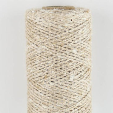 BC Garn | Tussah Tweed | Cruelty-Free Silk Yarn, Colour: 031 Khaki, Tussah Tweed by BC Garn is a light fingering silk yarn with tweed texture. Cruelty-free, softens with wear—perfect for summer knits and layering., Knit With Me