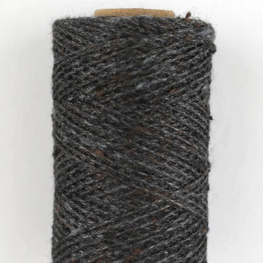 BC Garn | Tussah Tweed | Cruelty-Free Silk Yarn, Colour: 049 Anthracite, Tussah Tweed by BC Garn is a light fingering silk yarn with tweed texture. Cruelty-free, softens with wear—perfect for summer knits and layering., Knit With Me