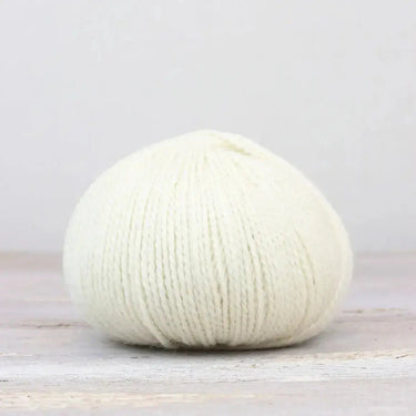 he Fibre Co. | &Make Aran | Highland Wool Alpaca Yarn, Color: Betty White, &Make Aran yarn is made from Highland wool and alpaca. An aran weight yarn made from twisted 2-ply with bright colours and hardwearing yarn. A great &Make yarn, Knit With Me