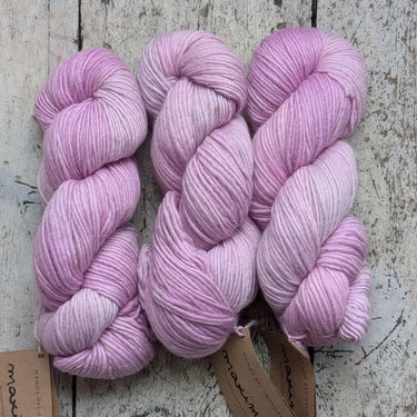 Maxima yarn by Manos del Uruguay in Love Potion option at Knit With Me yarn shop