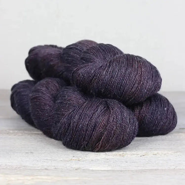 Fibre Co. | Meadow Yarn | Baby Llama, Merino, Silk & Linen, Color: Dames Rocket, Meadow is a luxe lace-weight blend of llama, merino, silk & linen. Soft with crisp stitch definition—perfect for light UK knits & shawls., Knit With Me