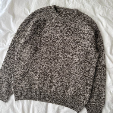 Melange Sweater Man | PetiteKnit | Printed Pattern in option at Knit With Me yarn shop