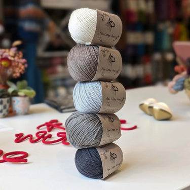 Eden Cottage | Milburn DK | Bluefaced Leicester & Silk Yarn, Color: Althaea, Milburn DK blends British BFL & Mulberry silk for sheen, warmth & wearability. Soft, durable yarn—machine washable & perfect for garments., Knit With Me