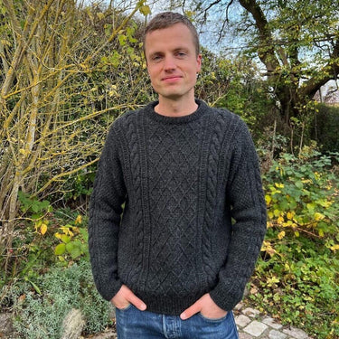 Moby Sweater Man | PetiteKnit | Printed Pattern in option at Knit With Me yarn shop