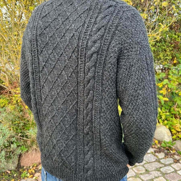 Moby Sweater Man | PetiteKnit | Printed Pattern in option at Knit With Me yarn shop