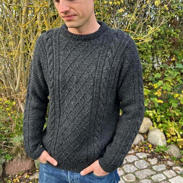 Moby Sweater Man | PetiteKnit | Printed Pattern in option at Knit With Me yarn shop