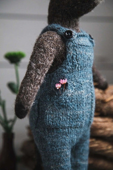 Laine | Mouche & Friends | Seamless Knitted Toy Patterns, , Knit 12 adorable toy animals with clothes in Mouche & Friends. A seamless knitting journey with stories, tutorials, and charming character design., Knit With Me