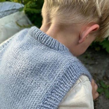 Novice Slipover Junior | PetiteKnit | Printed Pattern in option at Knit With Me yarn shop