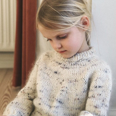 Novice Sweater Junior | PetiteKnit | Printed Pattern in option at Knit With Me yarn shop