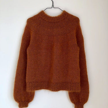 Novice Sweater | PetiteKnit | Printed Pattern in option at Knit With Me yarn shop