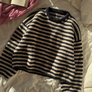 Olga Sweater | PetiteKnit | Printed Pattern in option at Knit With Me yarn shop
