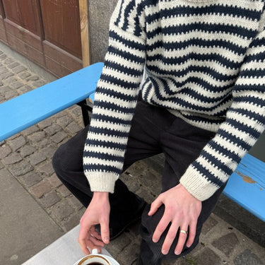Otto Sweater Man | PetiteKnit | Printed Pattern in option at Knit With Me yarn shop