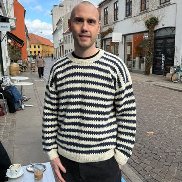 Otto Sweater Man | PetiteKnit | Printed Pattern in option at Knit With Me yarn shop