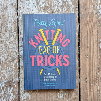Patty Lyons' Knitting Bag of Tricks in option at Knit With Me yarn shop