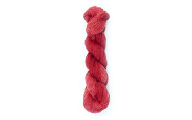 Lamana | Piura Arte Lace Yarn | Hand-Dyed Baby Alpaca, Color: 33 Carmine, Lamana Piura Arte is a luxurious lace-weight yarn made from pure baby alpaca. Soft yet structured, it’s perfect solo or held double for elegant and modern knits, Knit With Me