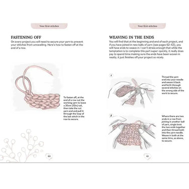 Pocket Book of Crochet | Beginner’s Guide by Claire Gelder, , Learn to crochet step-by-step with Claire Gelder’s beginner guide. Packed with tips, projects & affirmations—perfect UK crochet gift., Knit With Me