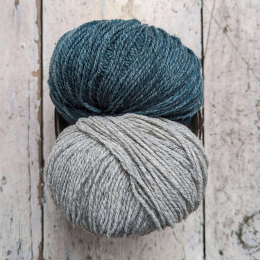 Polina Kit | Ulysse Yarn | Botanical Colourwork Jumper, Color: Kit 10, Knit the Polina pullover in Ulysse wool! This sport weight kit features colourwork inspired by Ukrainian folk art. Ethical knitting wool UK, Knit With Me