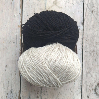 Polina Kit | Ulysse Yarn | Botanical Colourwork Jumper, Color: Kit 3, Knit the Polina pullover in Ulysse wool! This sport weight kit features colourwork inspired by Ukrainian folk art. Ethical knitting wool UK, Knit With Me