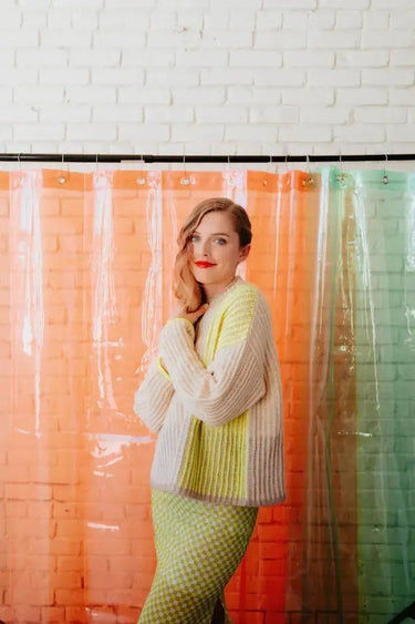 PomPom Issue 44: Spring 2023, , You never know what the day will bring with spring, so it’s the perfect season for layering! All of the pieces in this issue play with opacity, texture, and colourwork, layering techniques, tones, and transparency - sometim