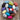 Gepard Pura Lana mixed colour balls of yarn on the floor of the yarn shop Knit With Me