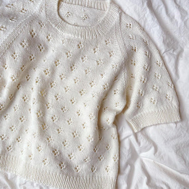 Rigmor Tee | PetiteKnit | Printed Pattern in option at Knit With Me yarn shop