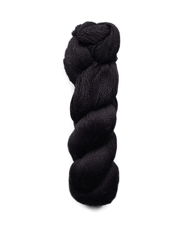 Illimani | Sabri I | Organic Cotton & Baby Alpaca Yarn, Color: 31 Black, Sabri I is a GOTS-certified blend of baby alpaca & organic cotton. Lightweight & soft—perfect UK yarn for summer cardigans & shawls., Knit With Me