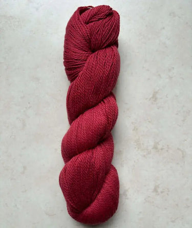 Illimani | Sabri I | Organic Cotton & Baby Alpaca Yarn, Color: 33 Carmine, Sabri I is a GOTS-certified blend of baby alpaca & organic cotton. Lightweight & soft—perfect UK yarn for summer cardigans & shawls., Knit With Me