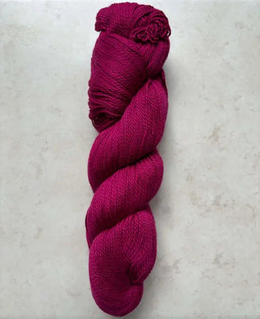 Illimani | Sabri I | Organic Cotton & Baby Alpaca Yarn, Color: 48 Mulberry, Sabri I is a GOTS-certified blend of baby alpaca & organic cotton. Lightweight & soft—perfect UK yarn for summer cardigans & shawls., Knit With Me