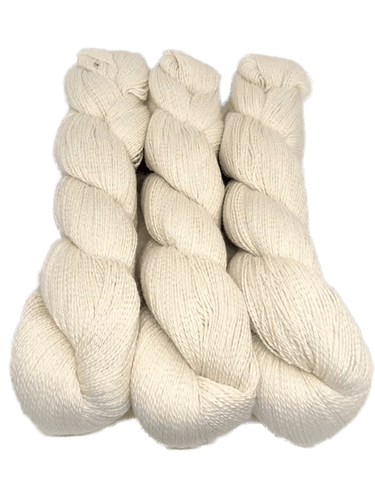 Illimani | Sabri I | Organic Cotton & Baby Alpaca Yarn, Color: 81 Bone, Sabri I is a GOTS-certified blend of baby alpaca & organic cotton. Lightweight & soft—perfect UK yarn for summer cardigans & shawls., Knit With Me