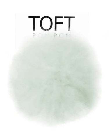 TOFT Alpaca Pom Pom | Interchangeable & Ethical Luxury, Color: Sage, Swap your look in seconds with TOFT’s bright, ethical alpaca pom poms. Each snap-on pom is cruelty-free and crafted from naturally sourced fur., Knit With Me