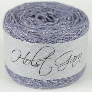 Holst Garn | Tides Yarn | Wool Silk Tweed Blend, Colour: Sea Lavendar, Tweed-effect yarn in wool & silk—Tides is soft, drapey & ideal knitting wool UK for garments, lace & crochet. Blooms beautifully after washing., Knit With Me