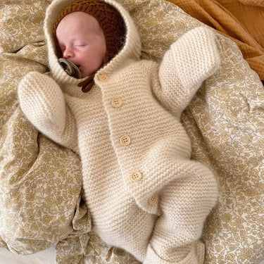 Selma's Sleep Suit | PetiteKnit | Printed Pattern in option at Knit With Me yarn shop
