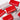 Red and gray labels with 'ME MADE' and 'HANDMADE' text on a white background
