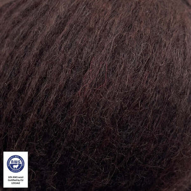 Camarose | Snefnug – Light, Soft Alpaca & Cotton Yarn, Color: 7783 MAHOGNI SNEFNUG RWS, Express your colour style with Snefnug’s baby alpaca, cotton, and merino blend. Light, soft yarn for handknit sweaters, vests, and accessories., Knit With Me