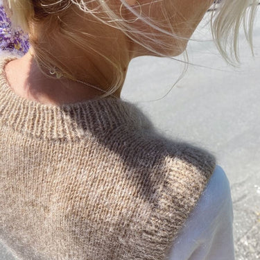 Stockholm Slipover V-neck | PetiteKnit | Printed Pattern in option at Knit With Me yarn shop