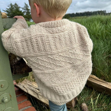 Storm Sweater Junior | PetiteKnit | Printed Pattern in option at Knit With Me yarn shop