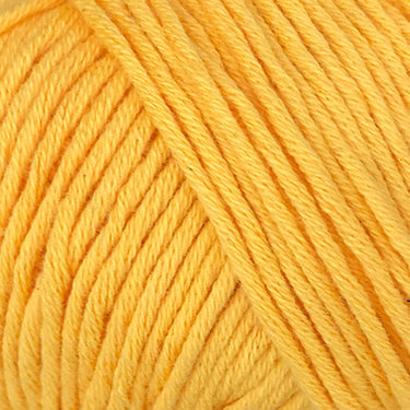 Onion | Organic Cotton | Soft, Washable Cotton Yarn, Colour: 153 Sun Yellow, Knit or crochet with Onion Organic Cotton—lightweight, eco-friendly, and machine washable. Sport weight, great stitch definition, and perfect for all seasons!, Knit With Me