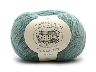 J.C. Rennie | Supersoft 4ply Yarn | 100% Wool, Color: Fauna, J.C. Rennie Supersoft 4ply is the original Scottish supersoft wool yarn, featuring a Shetland-style look and heathered tones. Ideal for colourwork and layering., Knit With Me