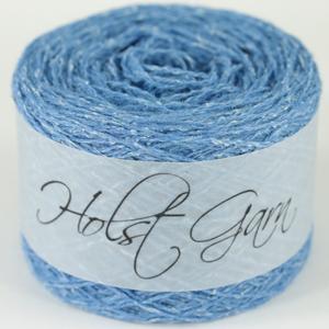 Holst Garn | Tides Yarn | Wool Silk Tweed Blend, Colour: Surf, Tweed-effect yarn in wool & silk—Tides is soft, drapey & ideal knitting wool UK for garments, lace & crochet. Blooms beautifully after washing., Knit With Me