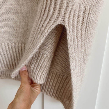 Terrazzo Slipover | PetiteKnit | Printed Pattern in option at Knit With Me yarn shop