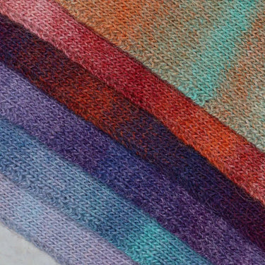 Transitions Yarn – The Fibre Co. | Alpaca & Highland Wool, samples knitted