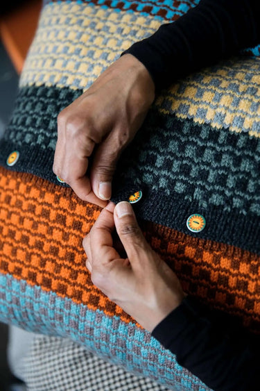 The Knitted Fabric, , The Knitted Fabric by Dee Hardwicke is brimming with artistic inspiration and filled with patterns for gorgeous knitwear and joyful pieces for the home, this creative and original book invites you to step inside Dee Hardwicke's world