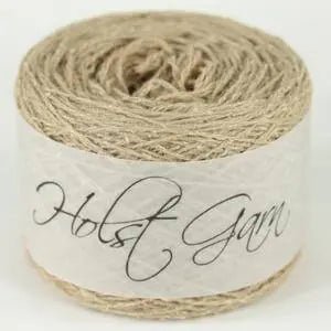 Holst Garn | Tides Yarn | Wool Silk Tweed Blend, Colour: Dune, Tweed-effect yarn in wool & silk—Tides is soft, drapey & ideal knitting wool UK for garments, lace & crochet. Blooms beautifully after washing., Knit With Me