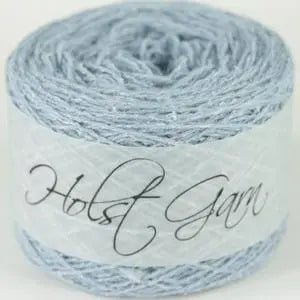 Holst Garn | Tides Yarn | Wool Silk Tweed Blend, Colour: Frost, Tweed-effect yarn in wool & silk—Tides is soft, drapey & ideal knitting wool UK for garments, lace & crochet. Blooms beautifully after washing., Knit With Me