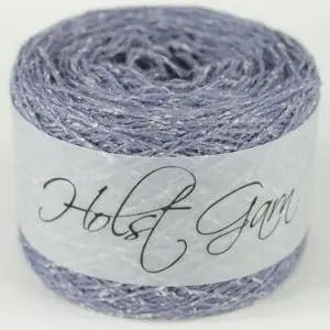 Holst Garn | Tides Yarn | Wool Silk Tweed Blend, Colour: Sea Lavendar, Tweed-effect yarn in wool & silk—Tides is soft, drapey & ideal knitting wool UK for garments, lace & crochet. Blooms beautifully after washing., Knit With Me