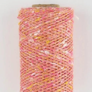 BC Garn | Tussah Tweed | Cruelty-Free Silk Yarn, Colour: 029 Copper, Tussah Tweed by BC Garn is a light fingering silk yarn with tweed texture. Cruelty-free, softens with wear—perfect for summer knits and layering., Knit With Me